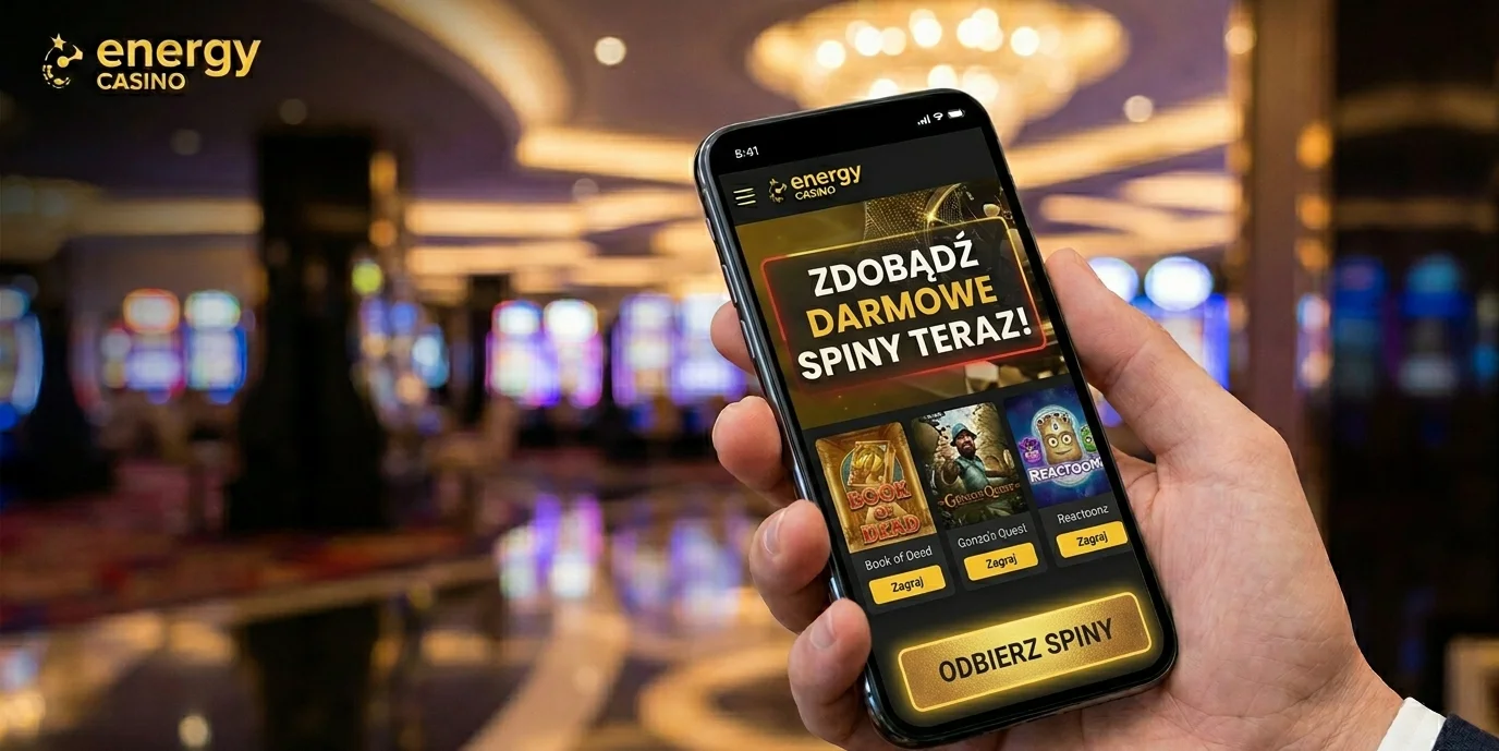 Energy Casino promo code - widok promocji w aplikacji